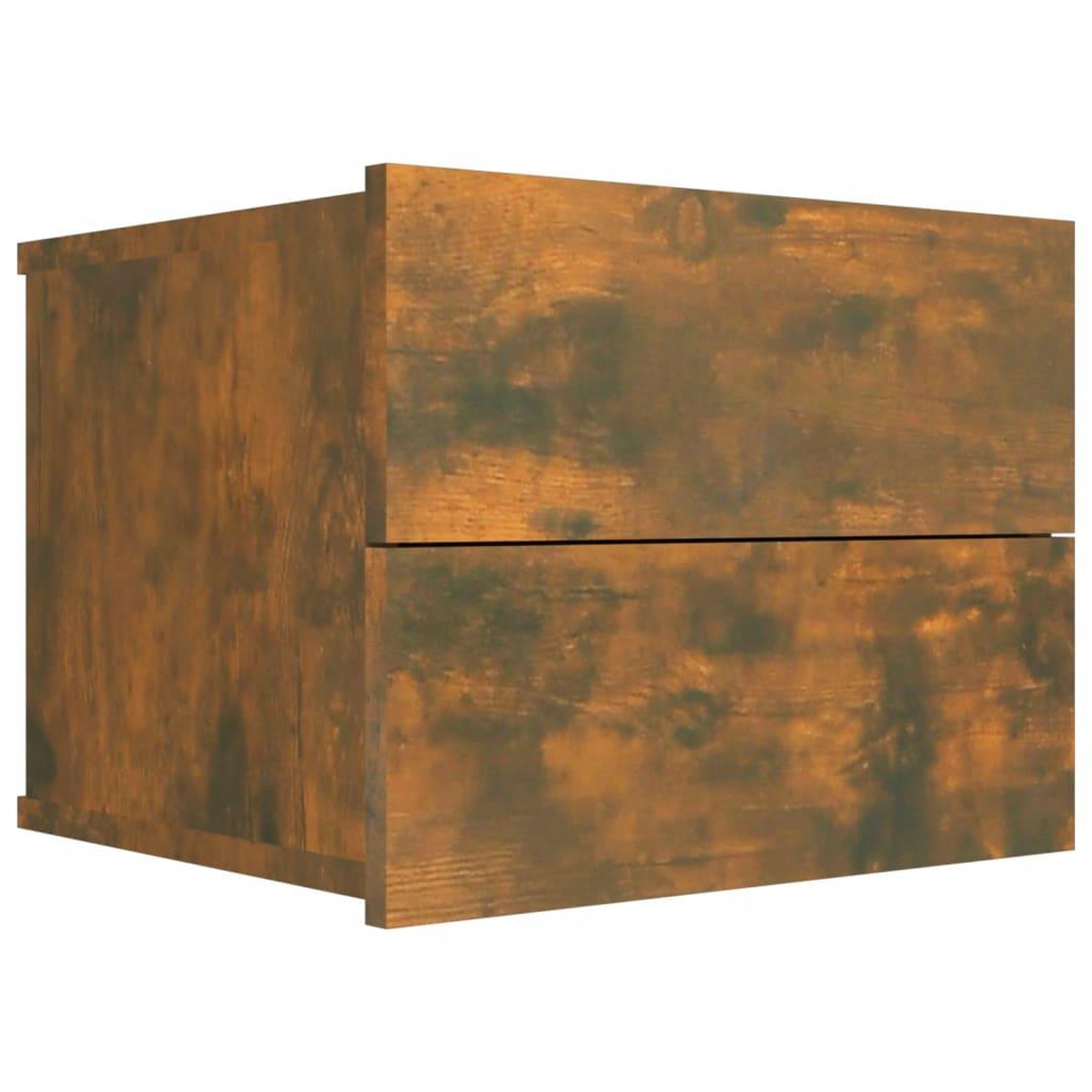 Voir la diapositive 4 : VIDAXL Tables de chevet 2 pcs Chene fume 40x30x30 cm Bois d'ingenierie