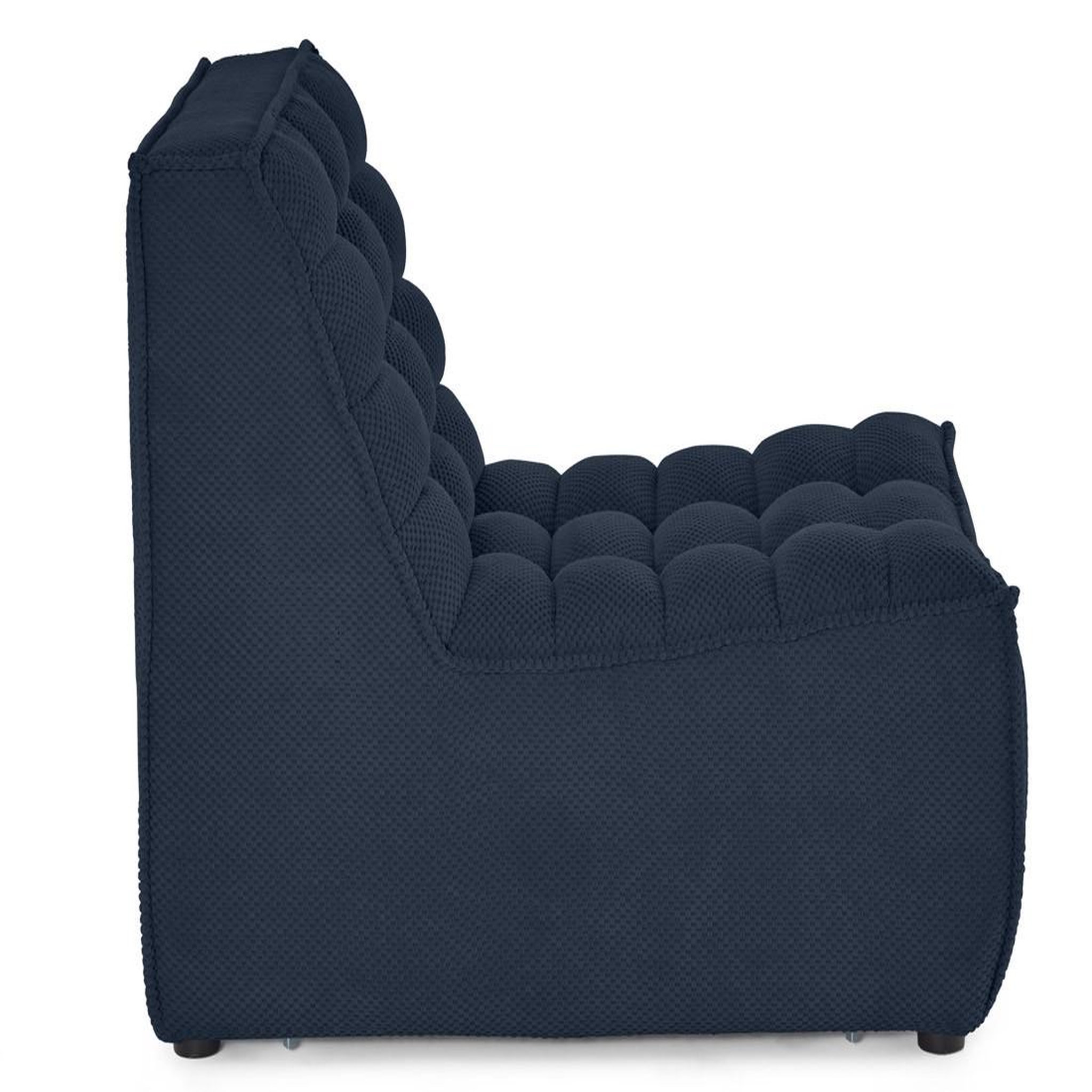 Voir la diapositive 5 : LISA DESIGN Ellie - fauteuil en velours texturé