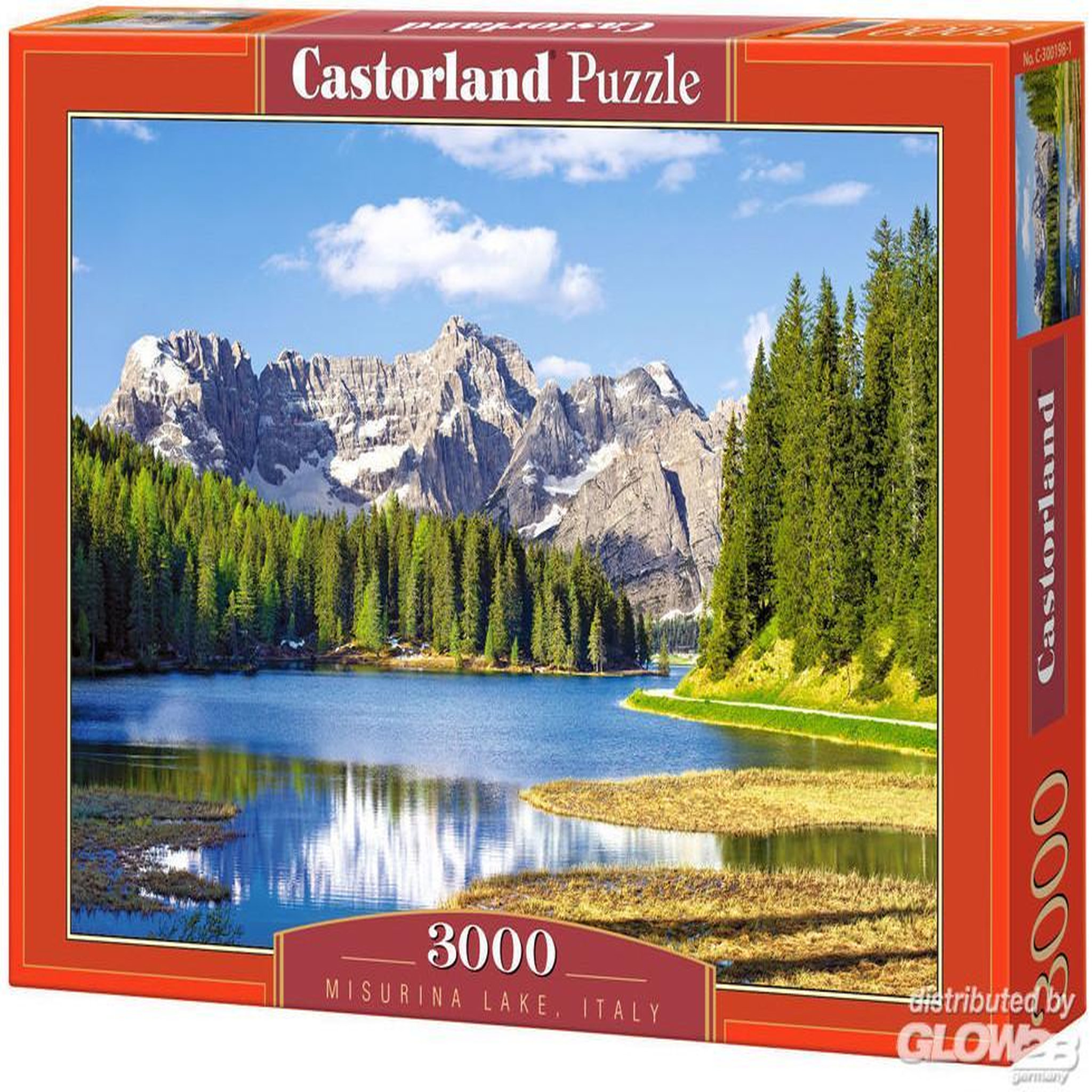 Castorland Puzzle 3000 pièces - Lac de Misurina