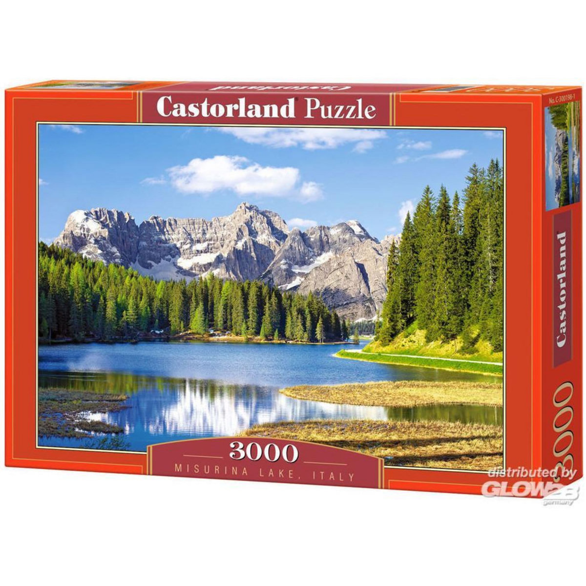 Castorland Puzzle 3000 pièces - Lac de Misurina