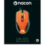 Souris gaming NACON GM-105 Orange Optique 6 boutons
