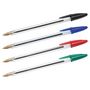 Voir la diapositive 2 : BIC Lot de 27 stylos bille pointe moyenne bleu/noir/rouge/vert Cristal Original