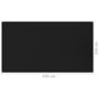 Voir la diapositive 5 : VIDAXL Tapis de tente 250x450 cm Noir