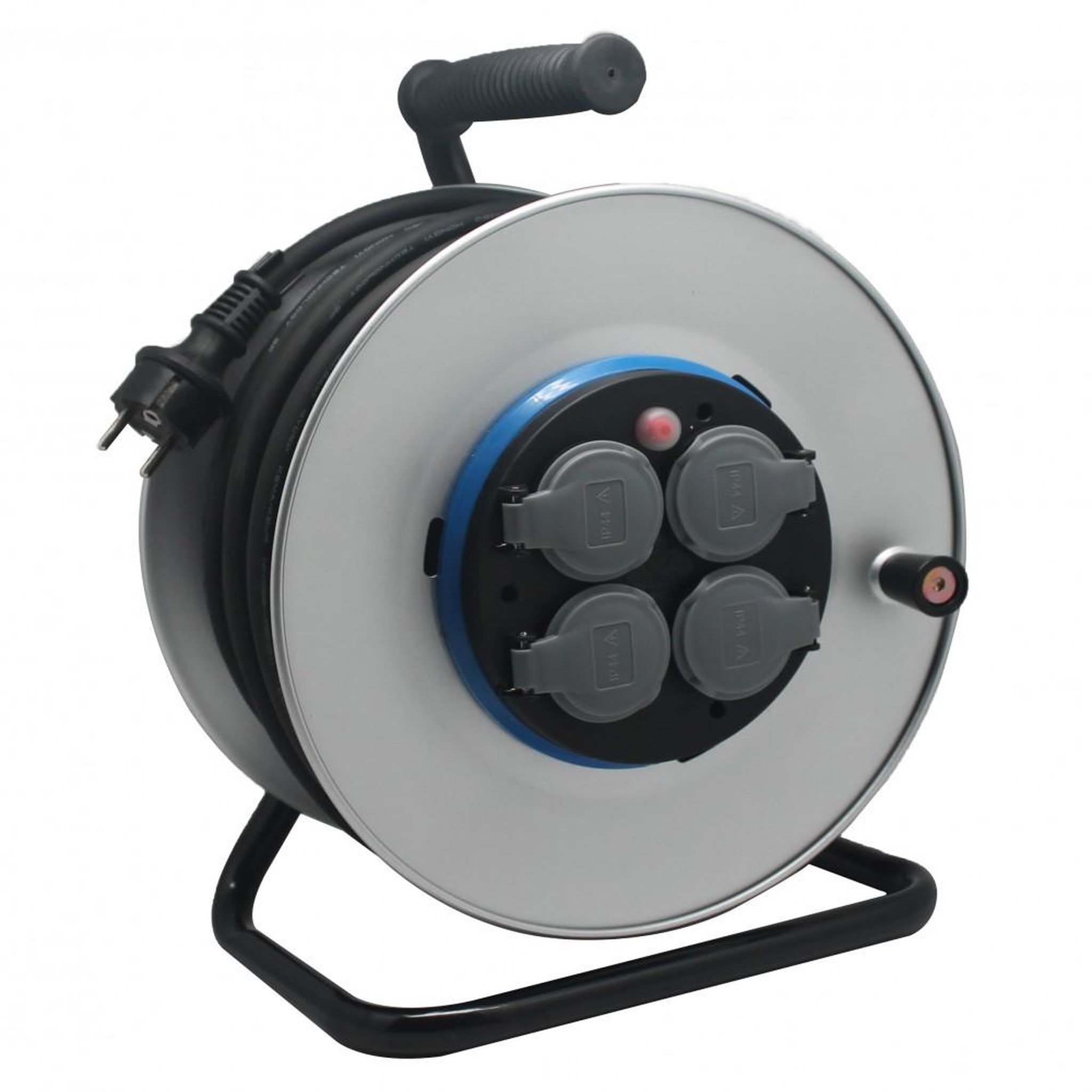 Electraline Enrouleur électrique chantier avec terre l.40 m ho7rnf 3g1.5, electraline