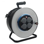 Electraline Enrouleur électrique chantier avec terre L.40 m ho7rnf 3g1.5, ELECTRALINE