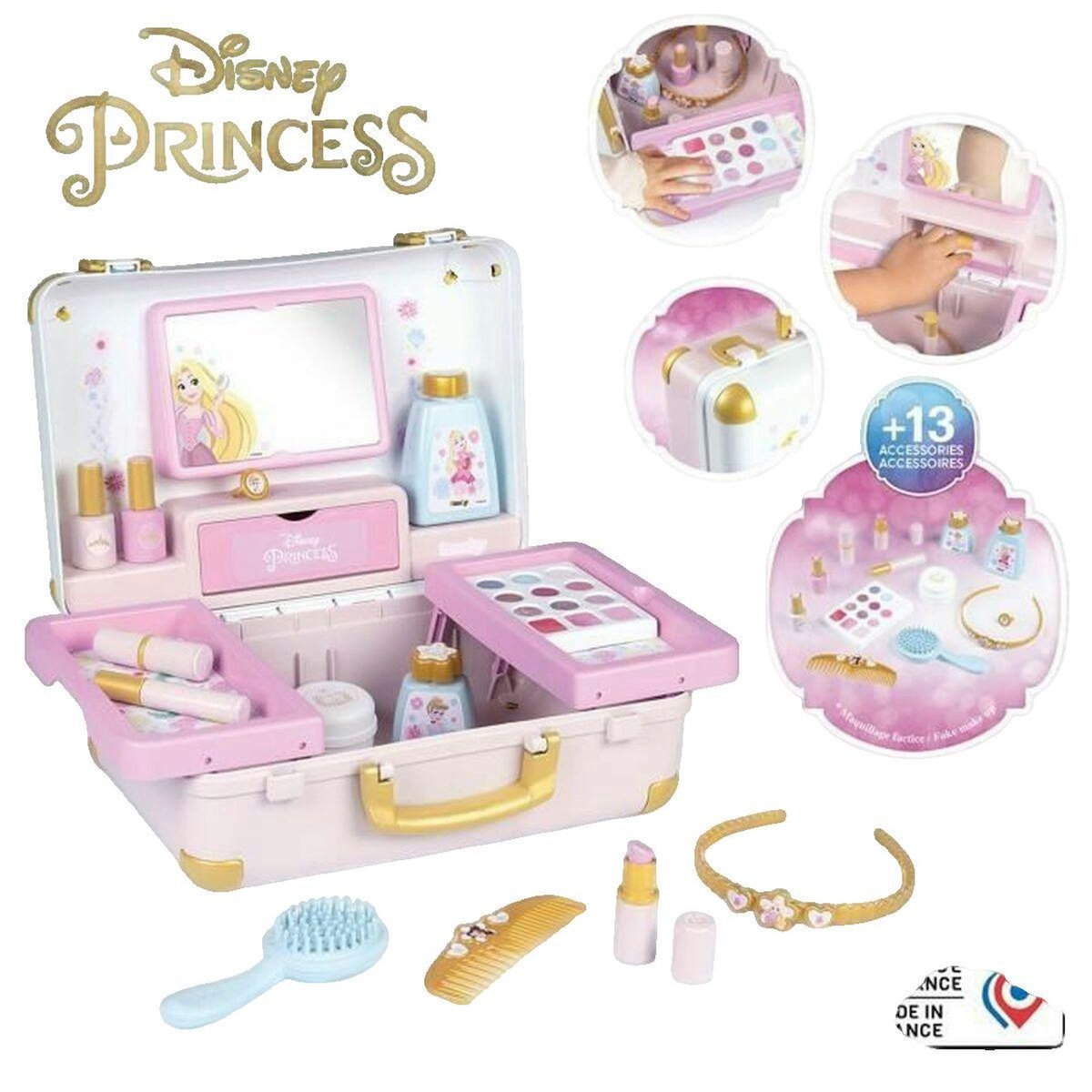 SMOBY Valise de beauté Smoby Disney Princess pastel