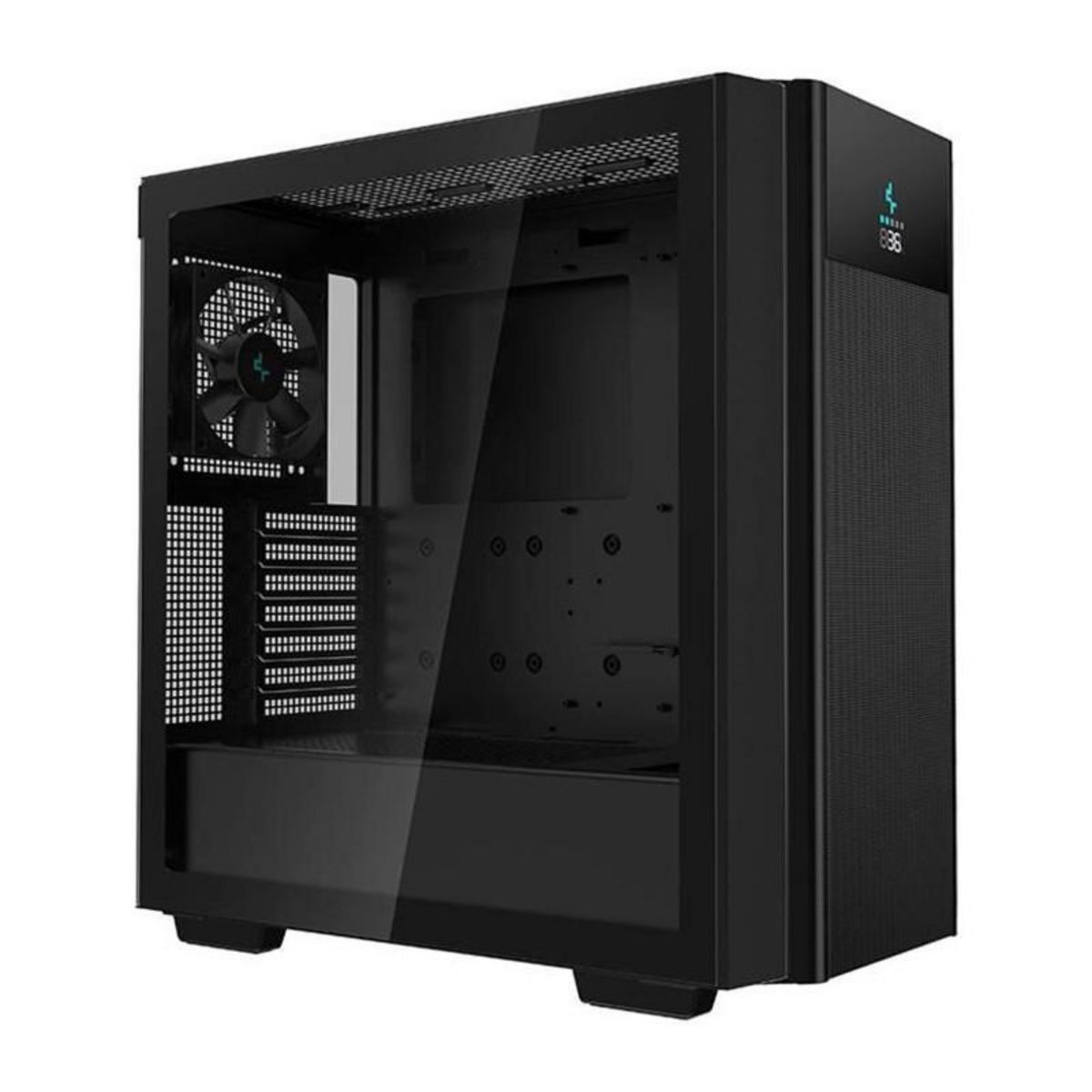 Deepcool Boitier PC sans alimentation - DEEPCOOL CH510 Mesh Digital (Noir) - Moyen tour - Format E-ATX