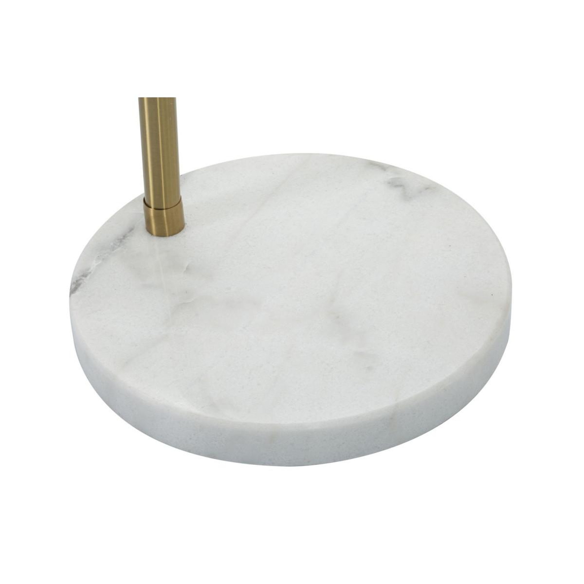 Voir la diapositive 3 : Paris Prix Lampadaire arc 6 sphères  luci  220cm blanc & or