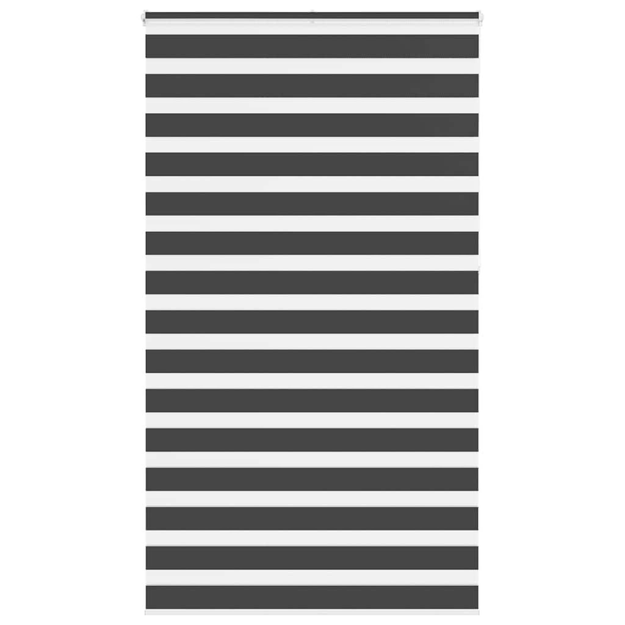 VIDAXL Store zebre noir 125x230 cm largeur du tissu 120,9 cm polyester