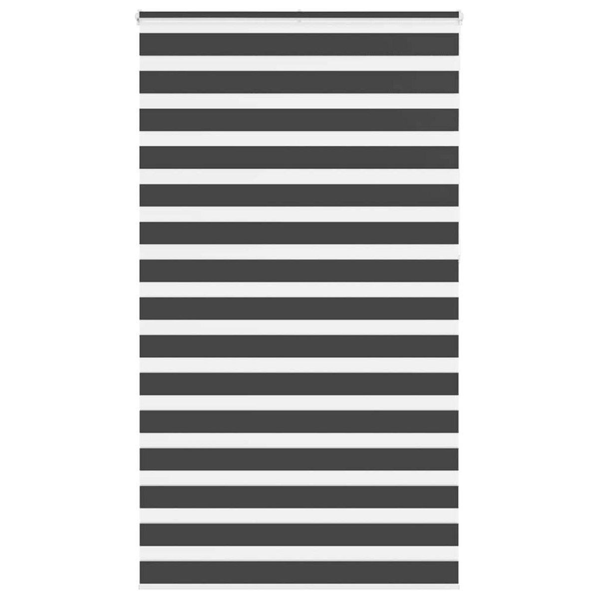 VIDAXL Store zebre noir 125x230 cm largeur du tissu 120,9 cm polyester