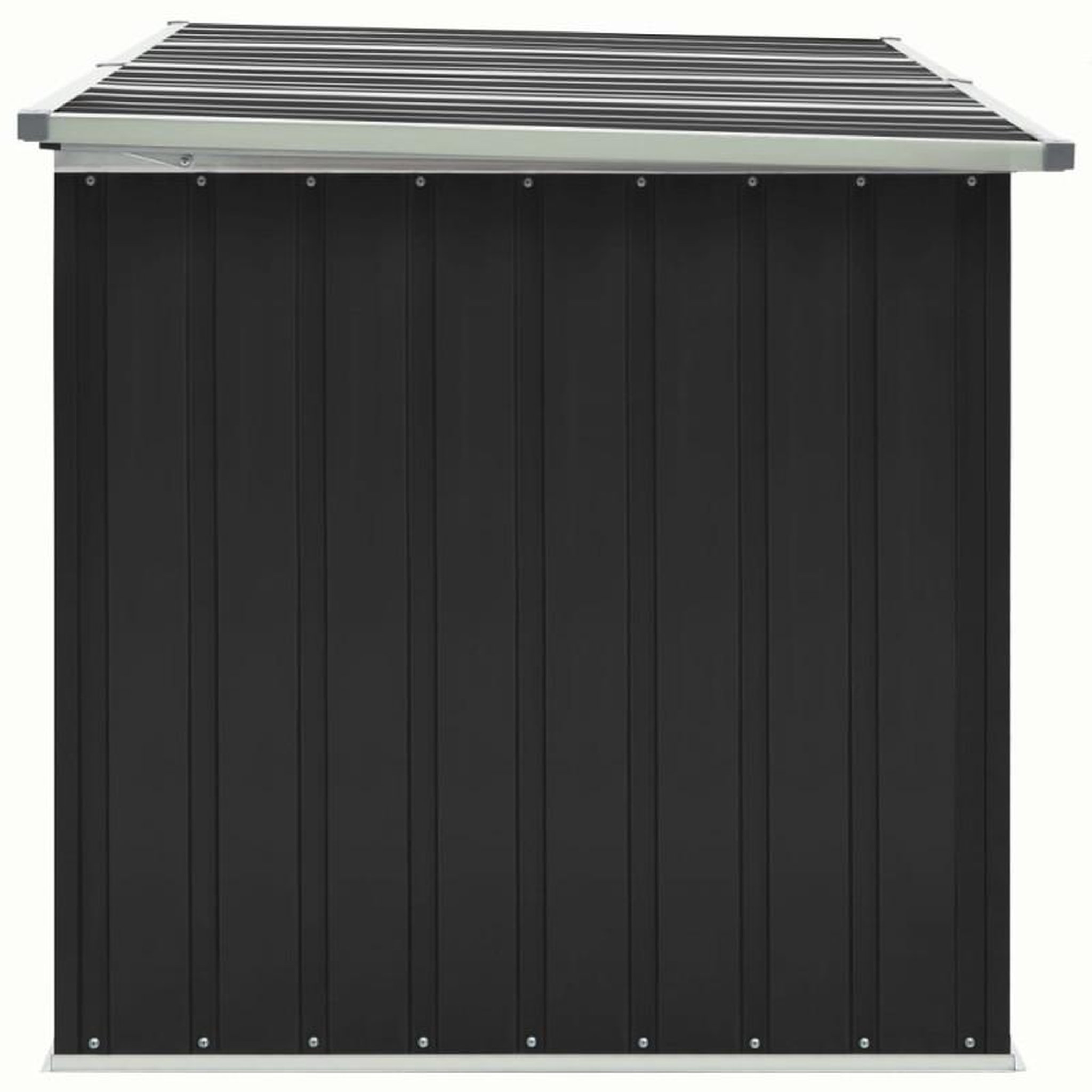 Voir la diapositive 4 : VIDAXL Boîte de rangement de jardin Anthracite 171x99x93 cm