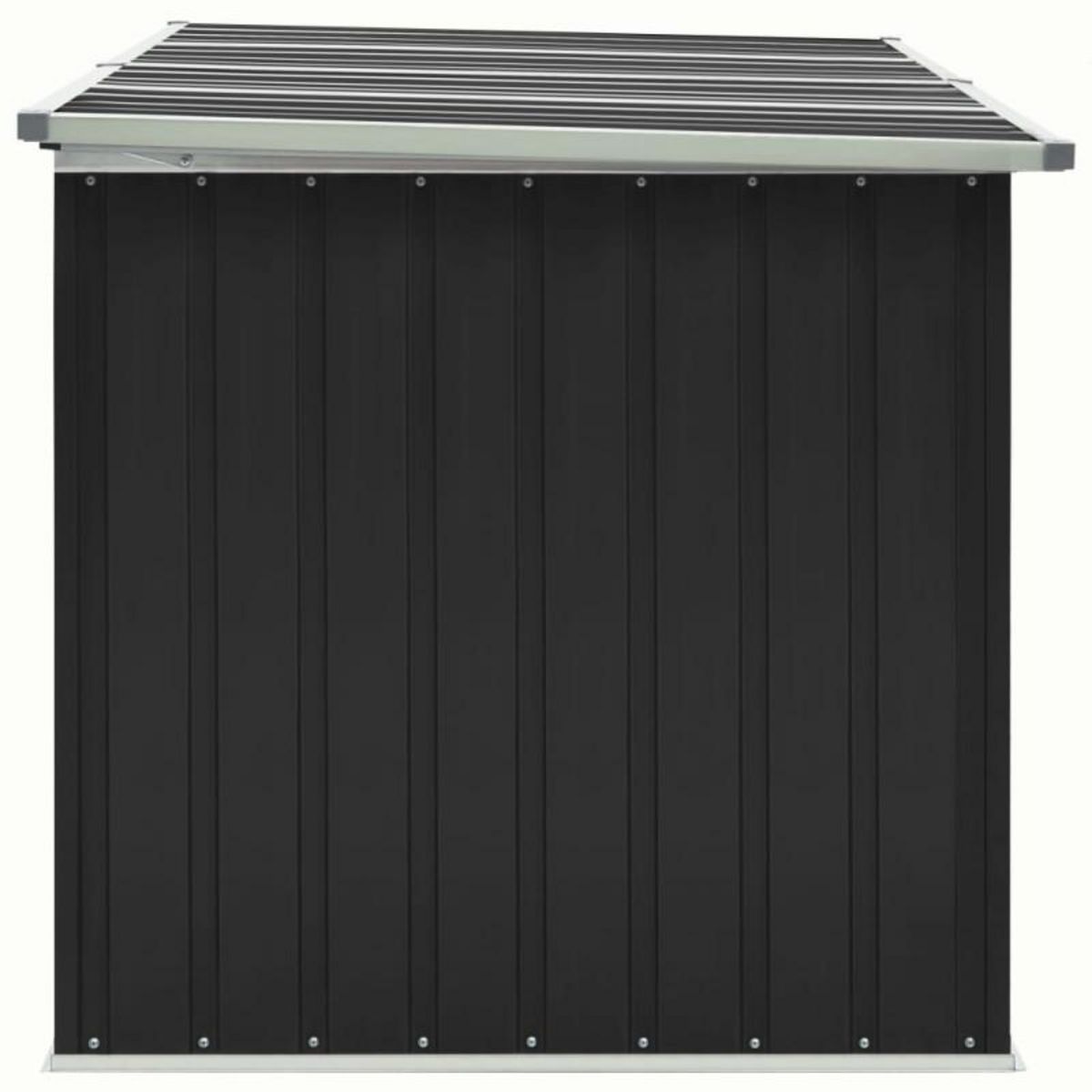 VIDAXL Boîte de rangement de jardin Anthracite 171x99x93 cm
