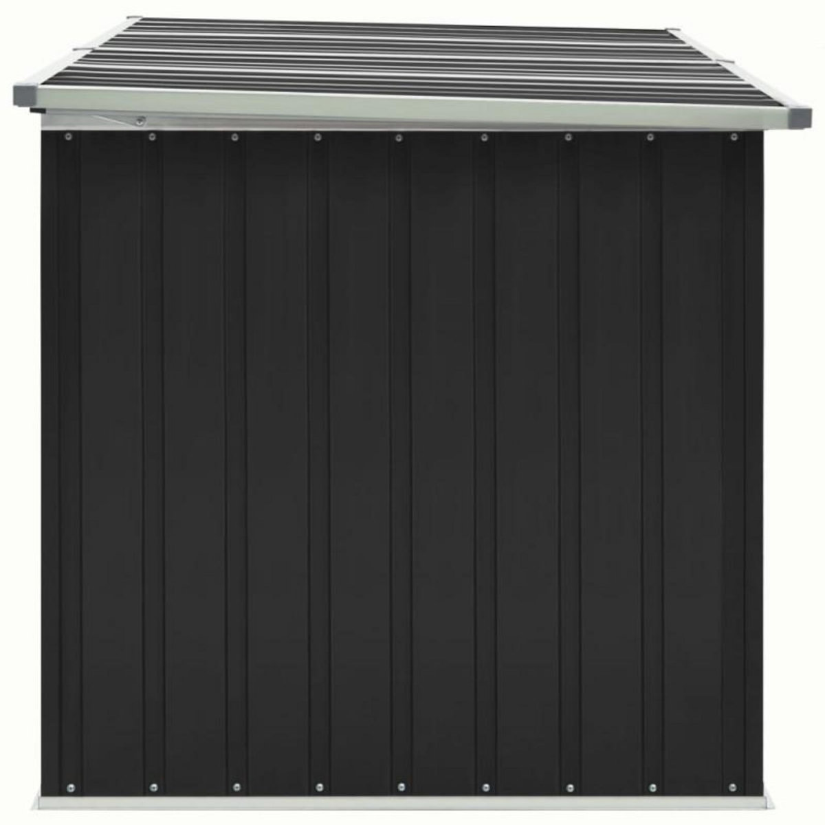 VIDAXL Boîte de rangement de jardin Anthracite 171x99x93 cm