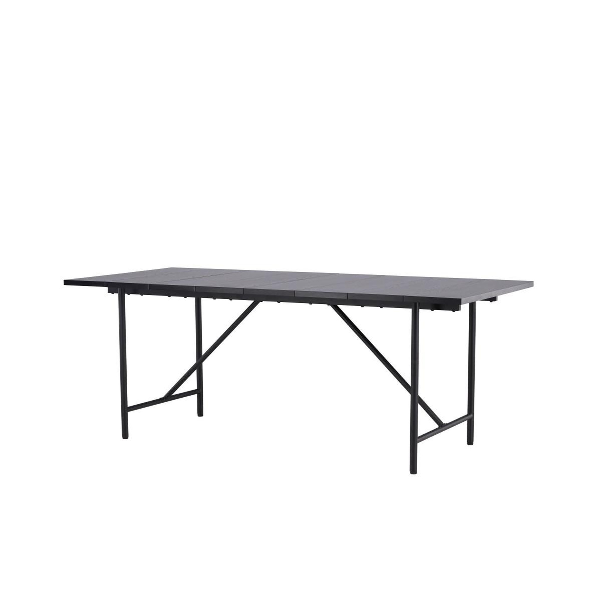 Voir la diapositive 4 : Paris Prix Table à manger design  astrid  200cm noir