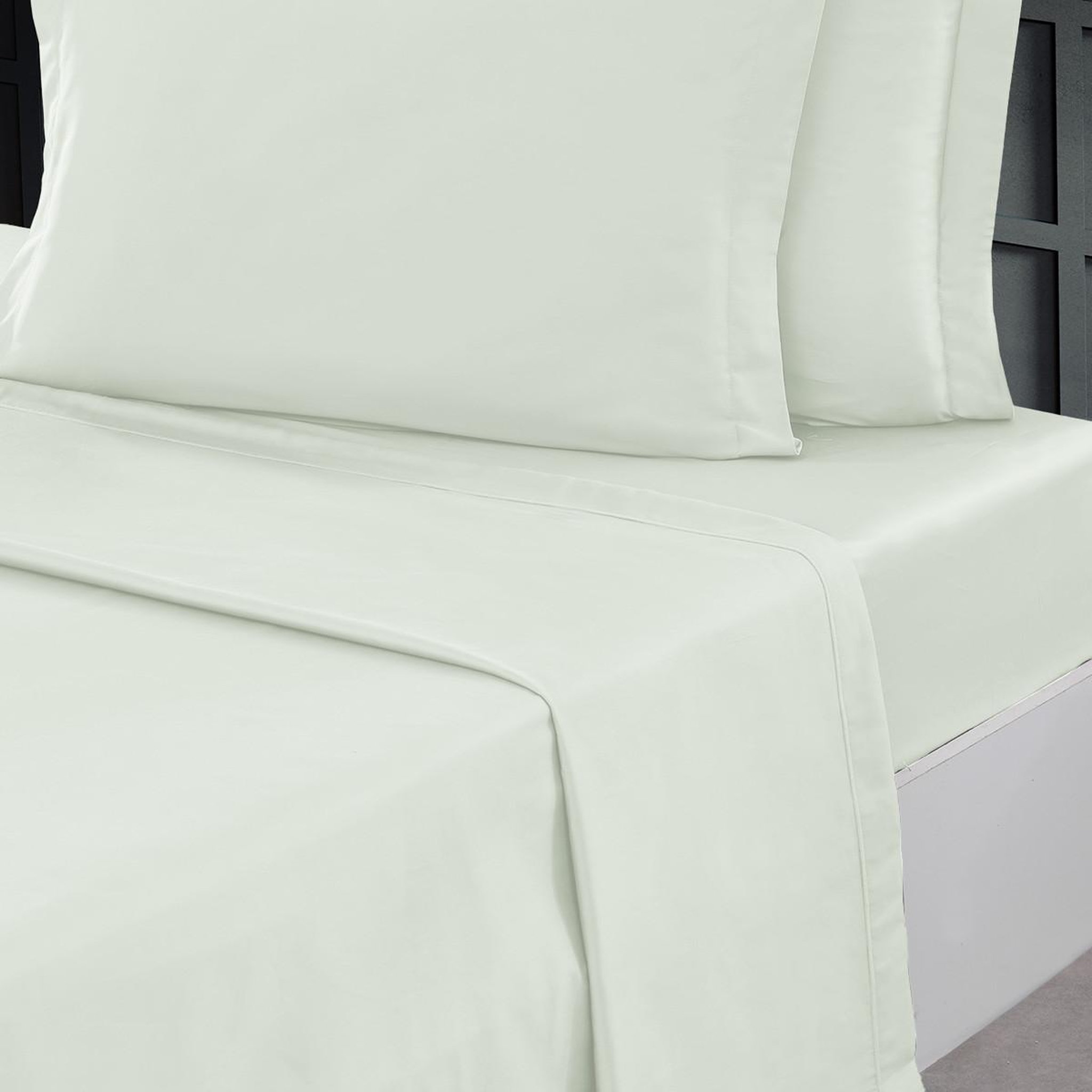 Voir la diapositive 1 : Sensei Maison Drap plat en percale de coton SOFT PERCALE
