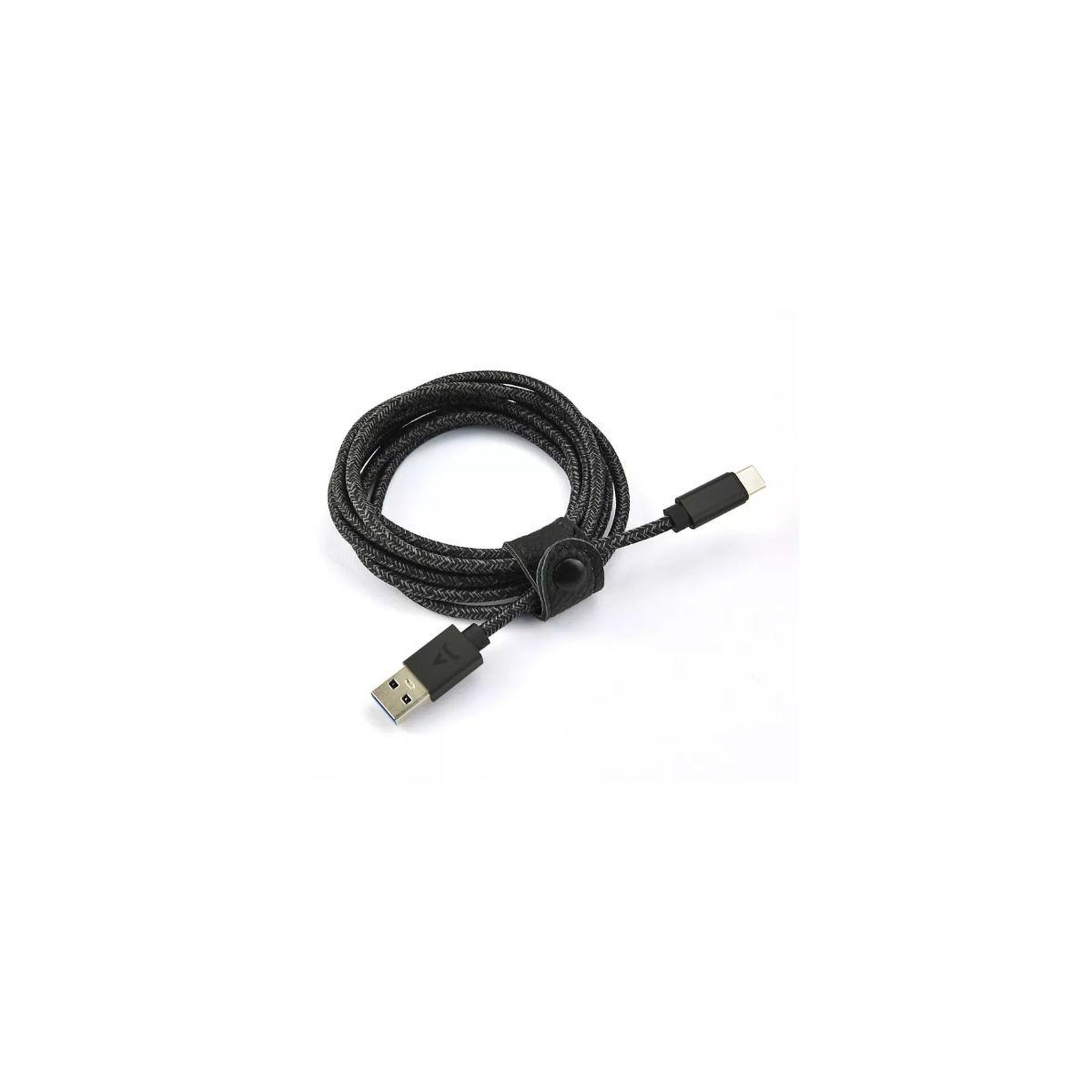 ADEQWAT Câble USB C vers USB 2M tressé Noir