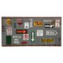 Voir la diapositive 2 : ATMOSPHERA Lot de 4 Malles de Rangement  City  80cm Multicolore