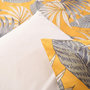 Voir la diapositive 6 : COTE DECO Parure de lit Adelanto - Microfibre 72 g/m² - 220 x 240 cm - Jaune