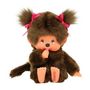 Voir la diapositive 2 : BANDAI Peluche singe - BANDAI - Peluche l'Original Fille - Monchhichi - 20 cm
