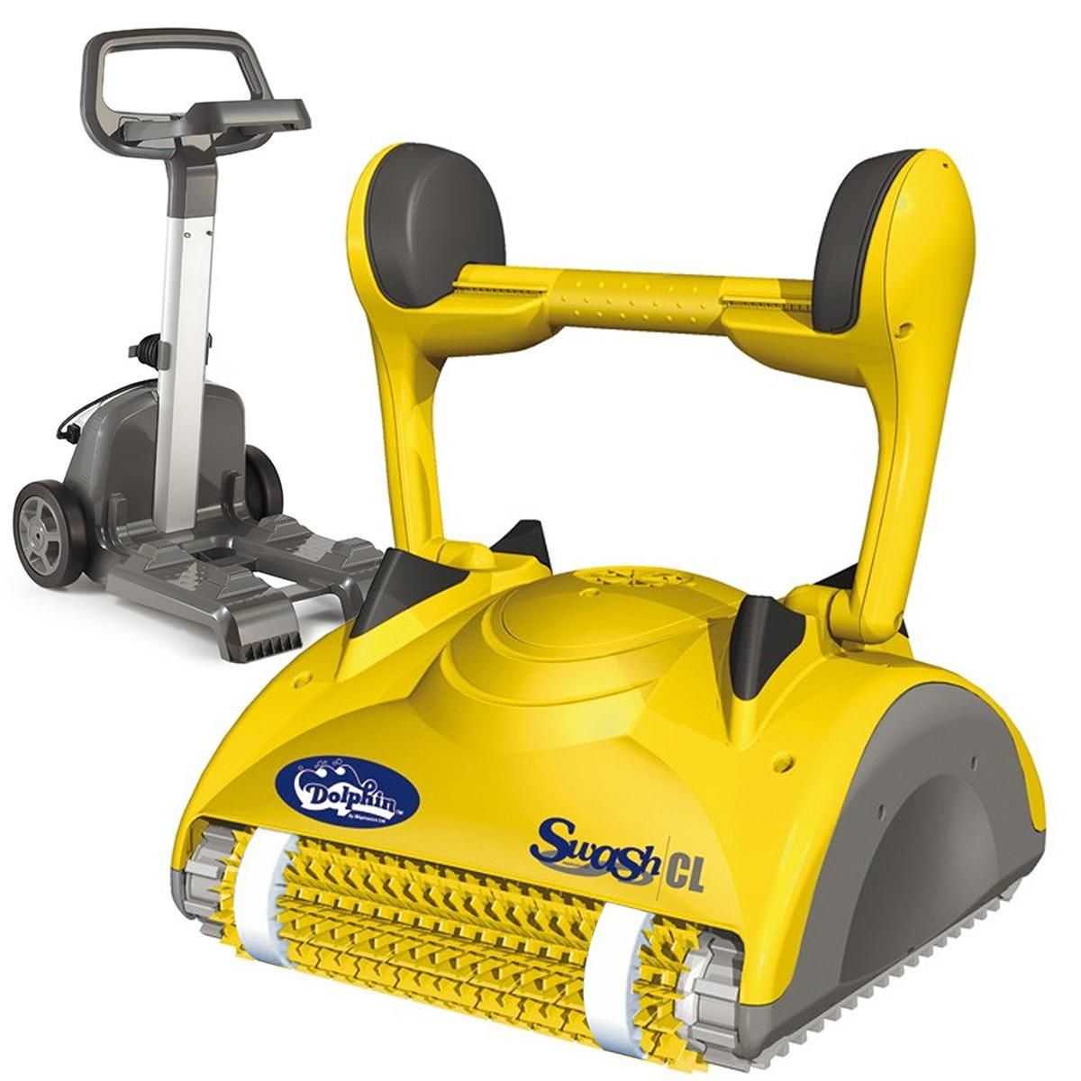 Dolphin Robot electrique de piscine fond et parois - swash cl