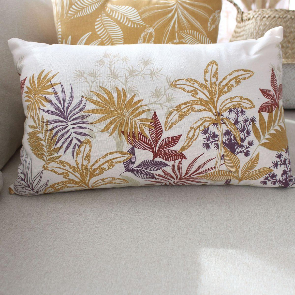 Paris Prix Coussin Déco à Motifs  Hévéa  30x50cm Multicolore