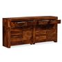Voir la diapositive 4 : VIDAXL Buffet Bois massif 160x35x75 cm