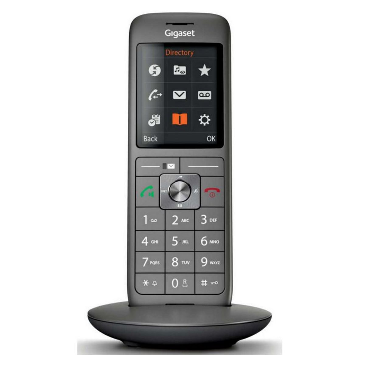GIGASET Téléphone sans fil dect anthracite - gigacl660anthracite