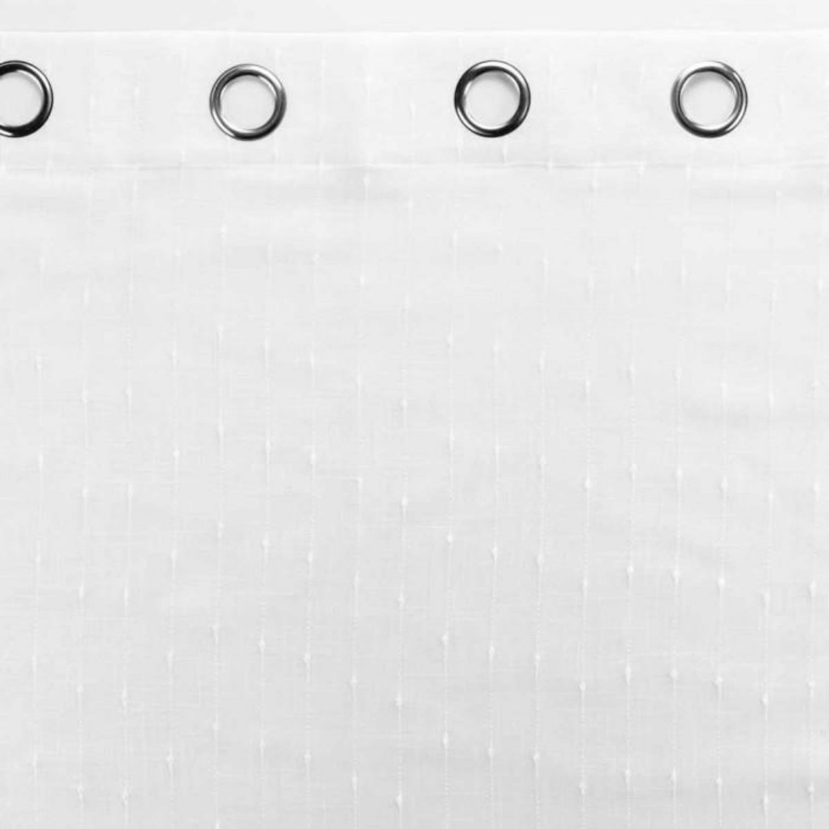 Paris Prix Rideau Voilage à Œillets  Sidonie  140x240cm Blanc