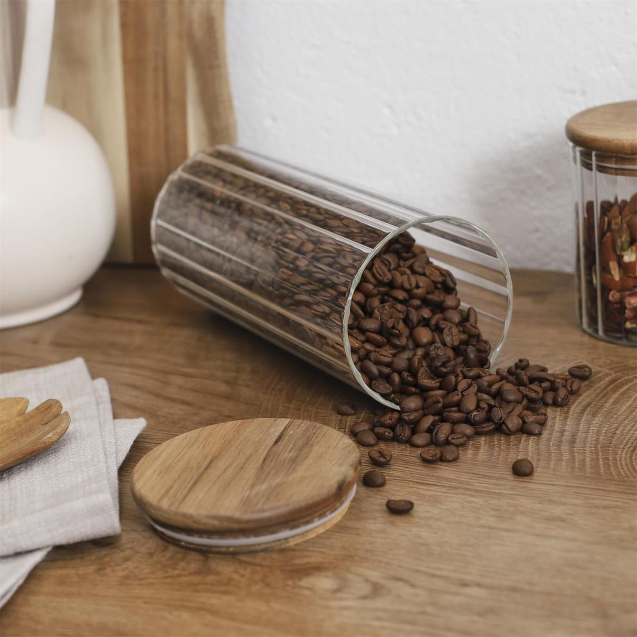 Voir la diapositive 4 : COOK CONCEPT Bocal de conservation en verre  jim  110cl transparent