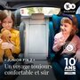 Voir la diapositive 2 : KINDERKRAFT Rehausseur auto isofix groupe 2 3 siege reglable