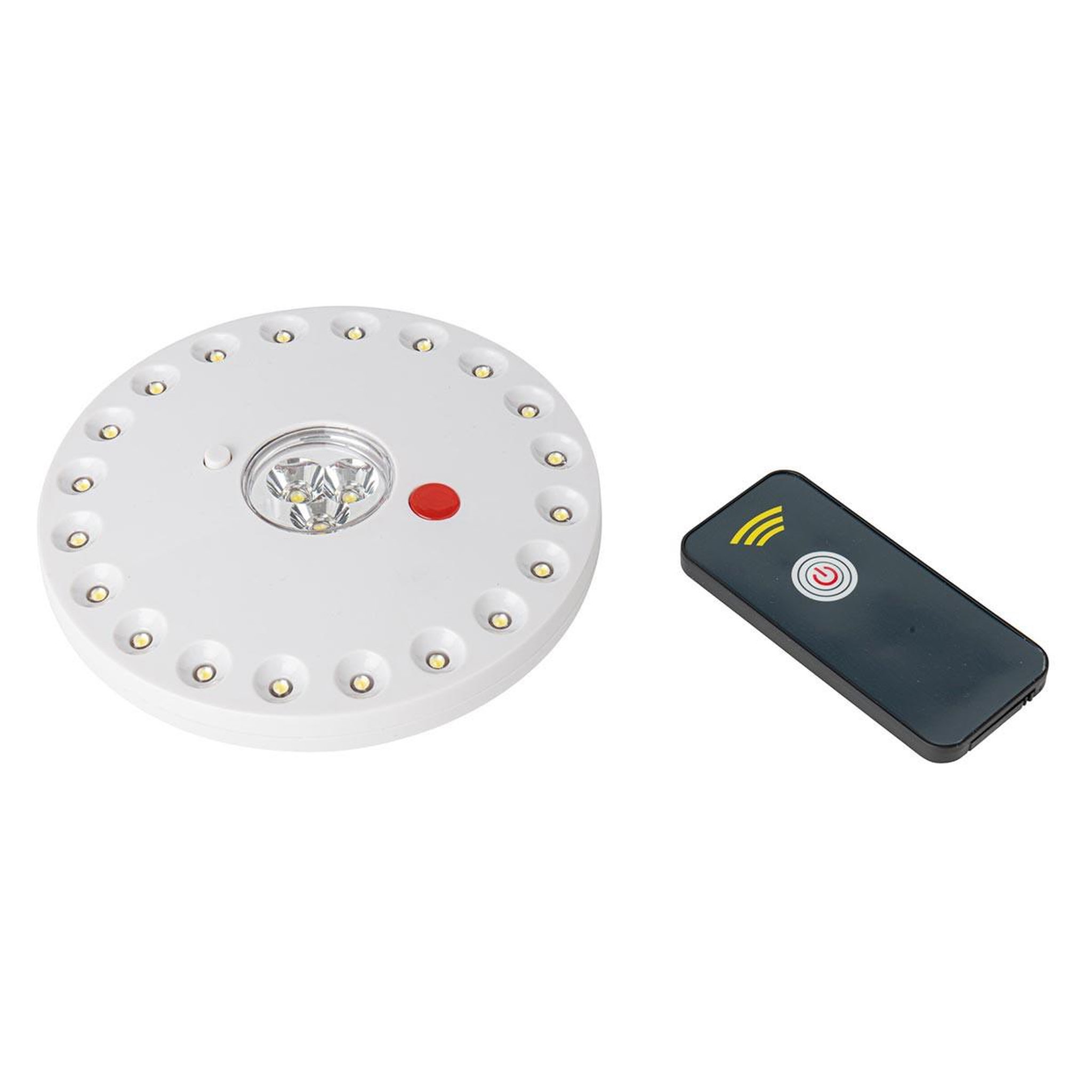 J-LINE Plafonnier led rond  wanda  13cm blanc