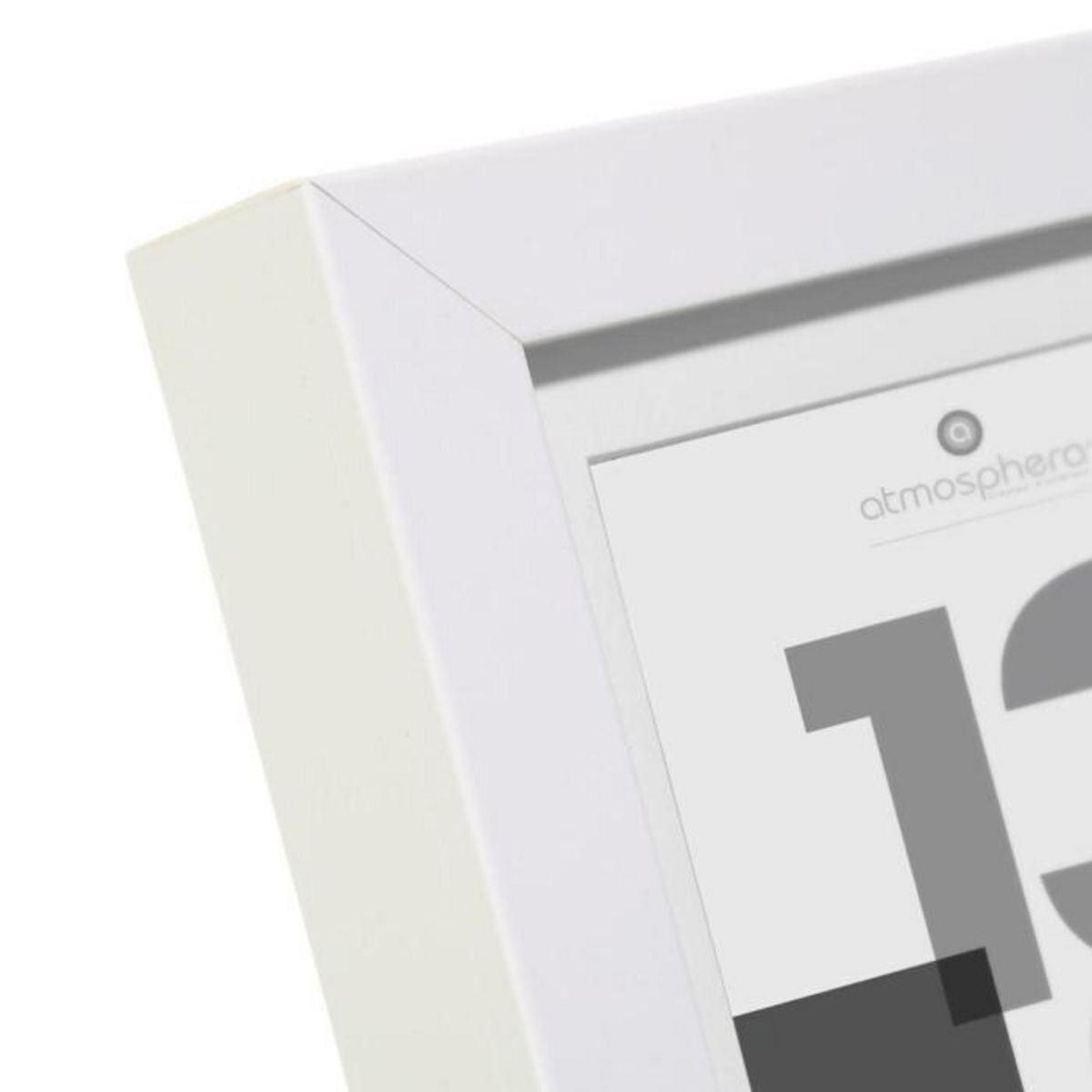 ATMOSPHERA Cadre Photo Bois  Eva  13x18cm Blanc