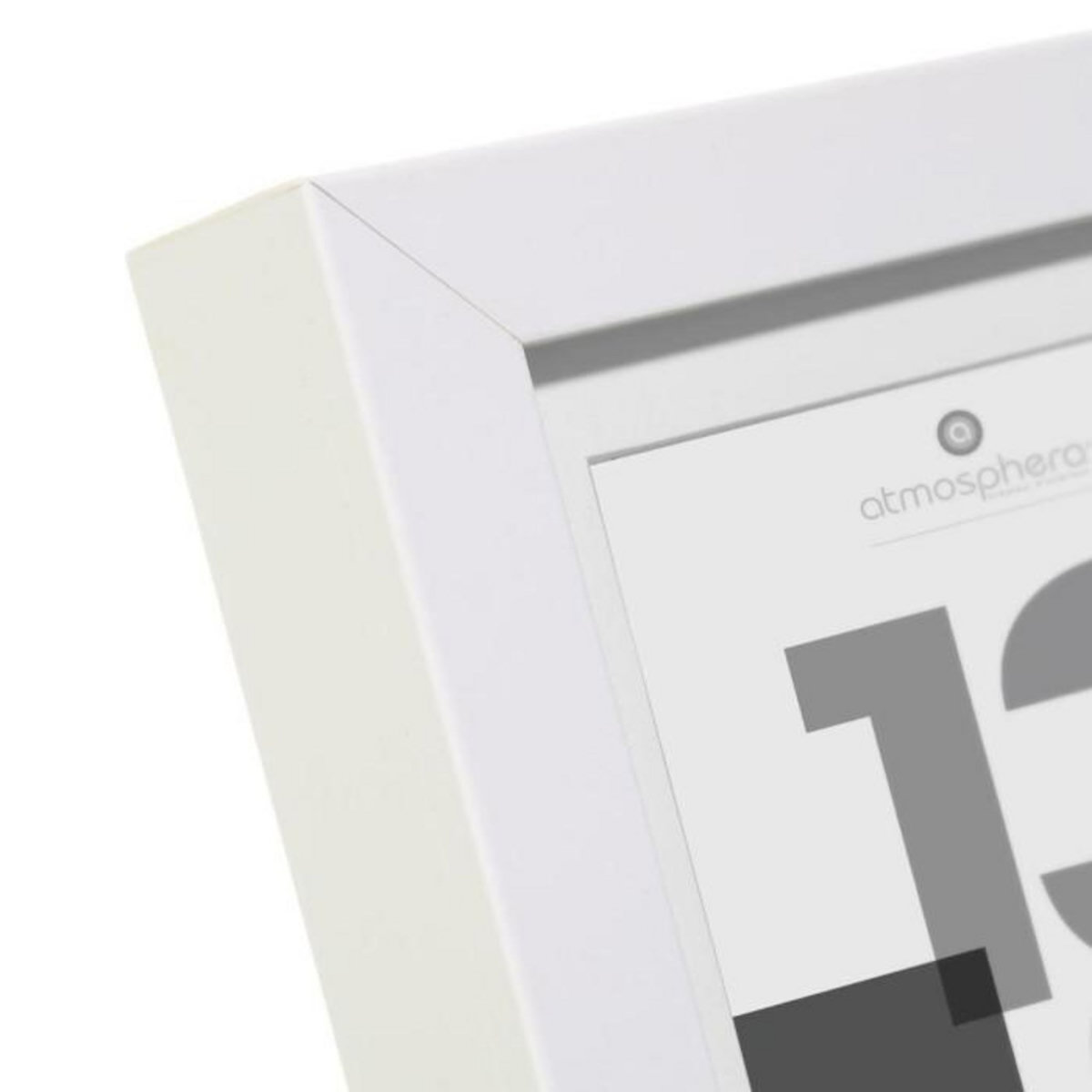ATMOSPHERA Cadre Photo Bois  Eva  13x18cm Blanc