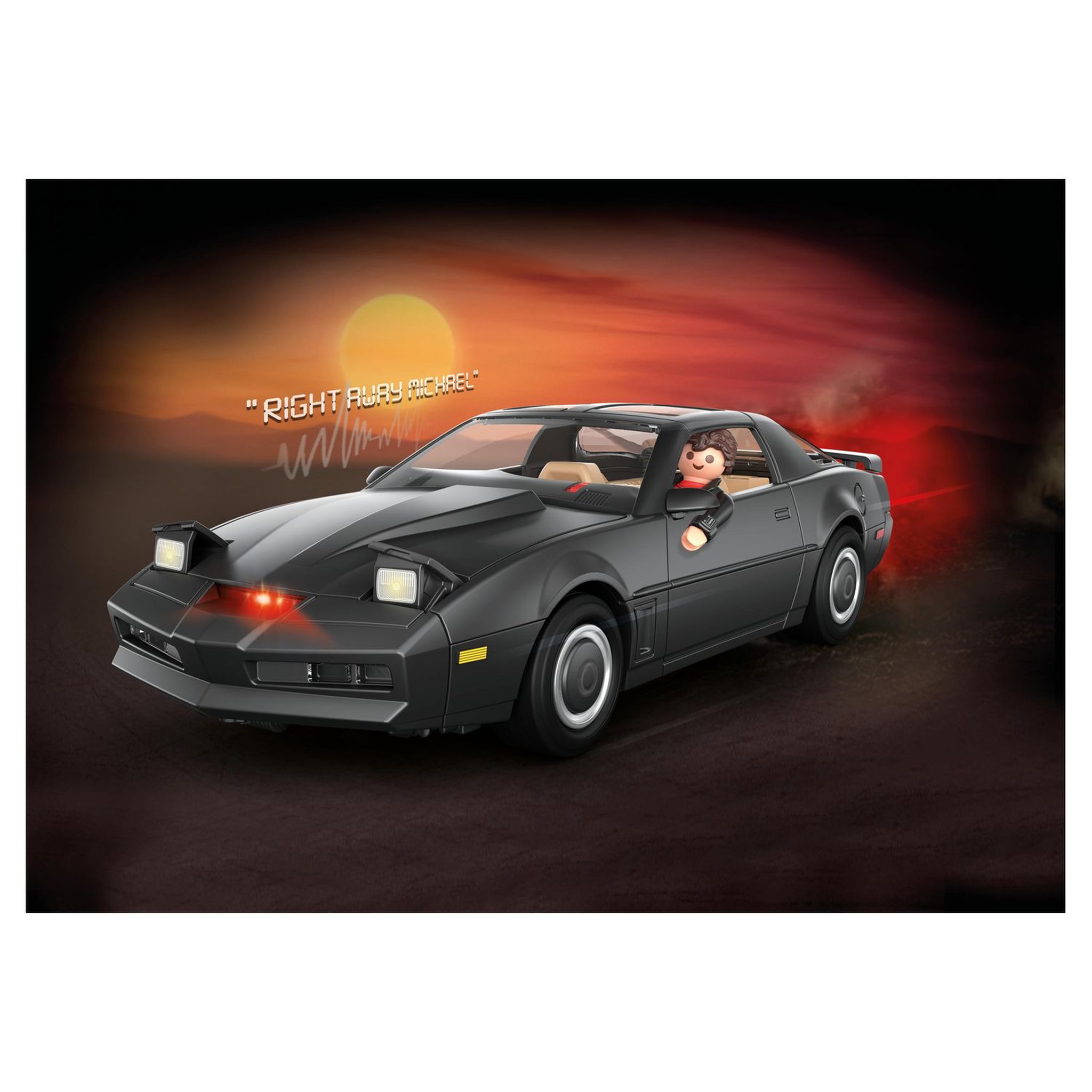 Voir la diapositive 3 : PLAYMOBIL 70924 - Knight Rider - K2000