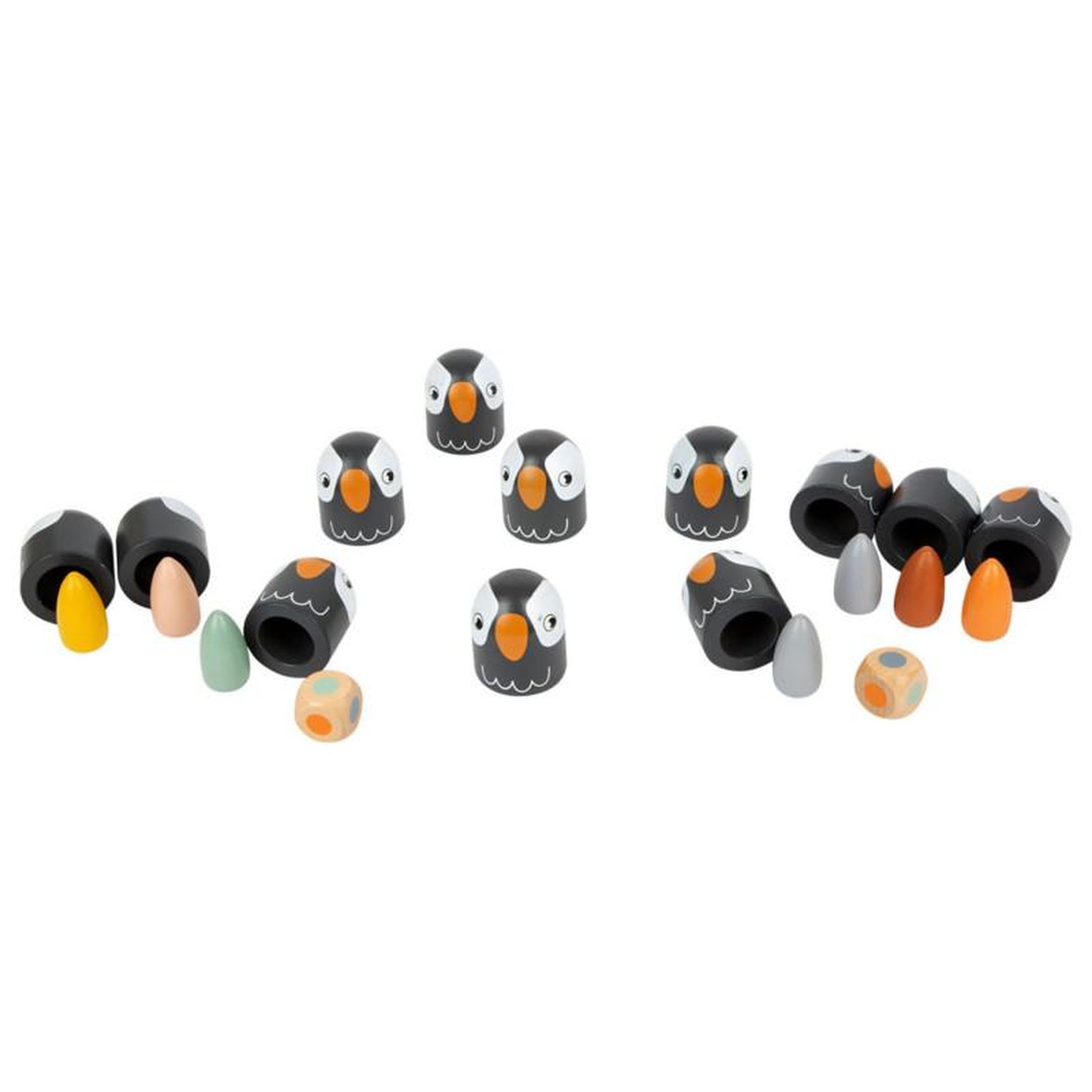 Voir la diapositive 3 : SMALL FOOT Small Foot - Wooden Memo game Penguin, 26 pcs. 11959