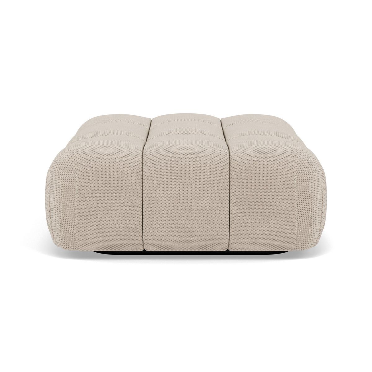 LISA DESIGN Ruby - pouf en velours texturé