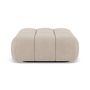 Voir la diapositive 3 : LISA DESIGN Ruby - pouf en velours texturé