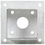 Voir la diapositive 5 : VIDAXL Ancres de poteau 4 pcs Metal galvanise 101 mm