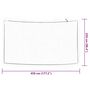 Voir la diapositive 6 : VIDAXL Filet pour remorque avec corde elastique blanc 4,5x2,5 m PP