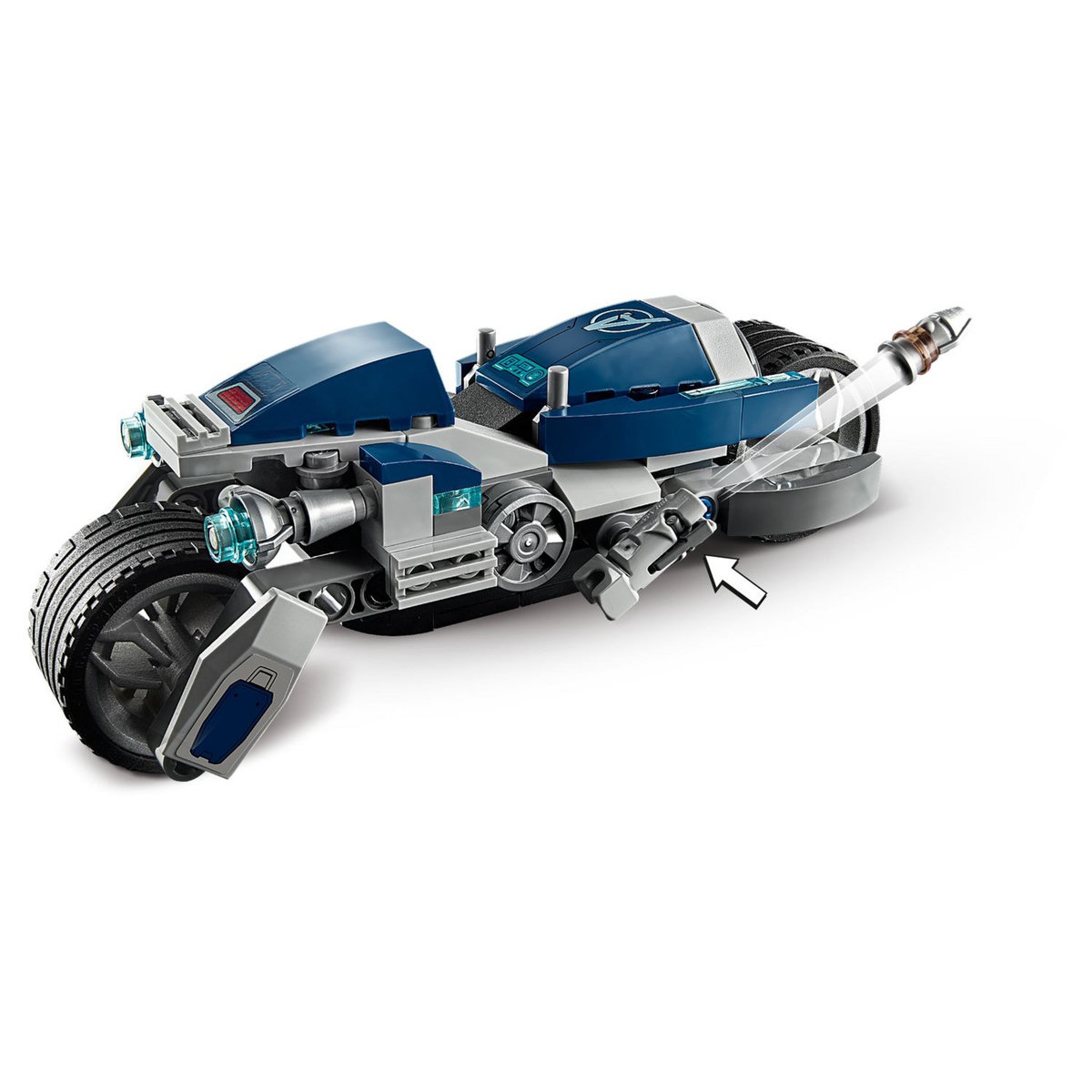 LEGO Super Héros Marvel 76142 - L'Attaque du Speeder Bike des Avengers 