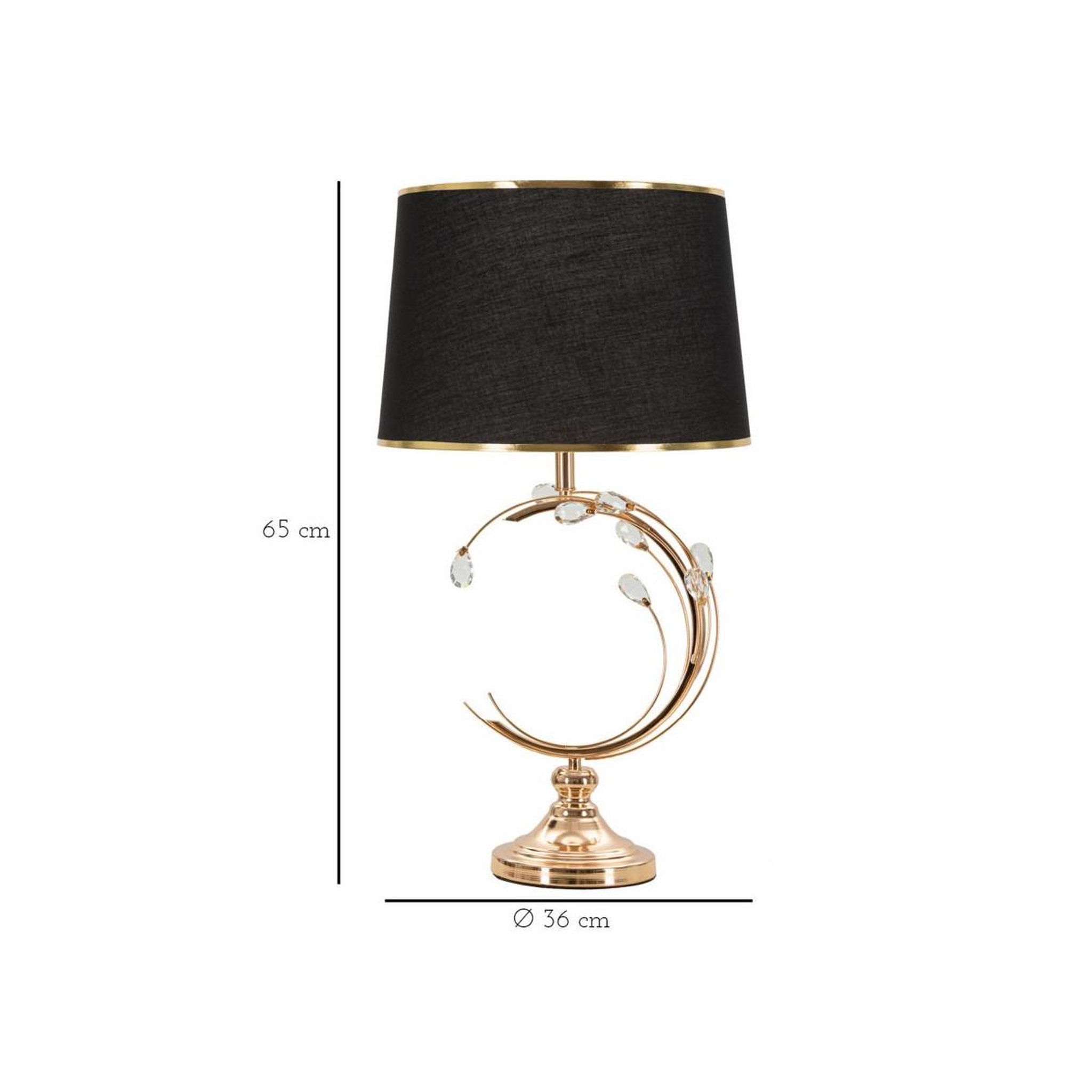 Voir la diapositive 6 : Paris Prix Lampe à poser design en métal  bruxelles  65cm or