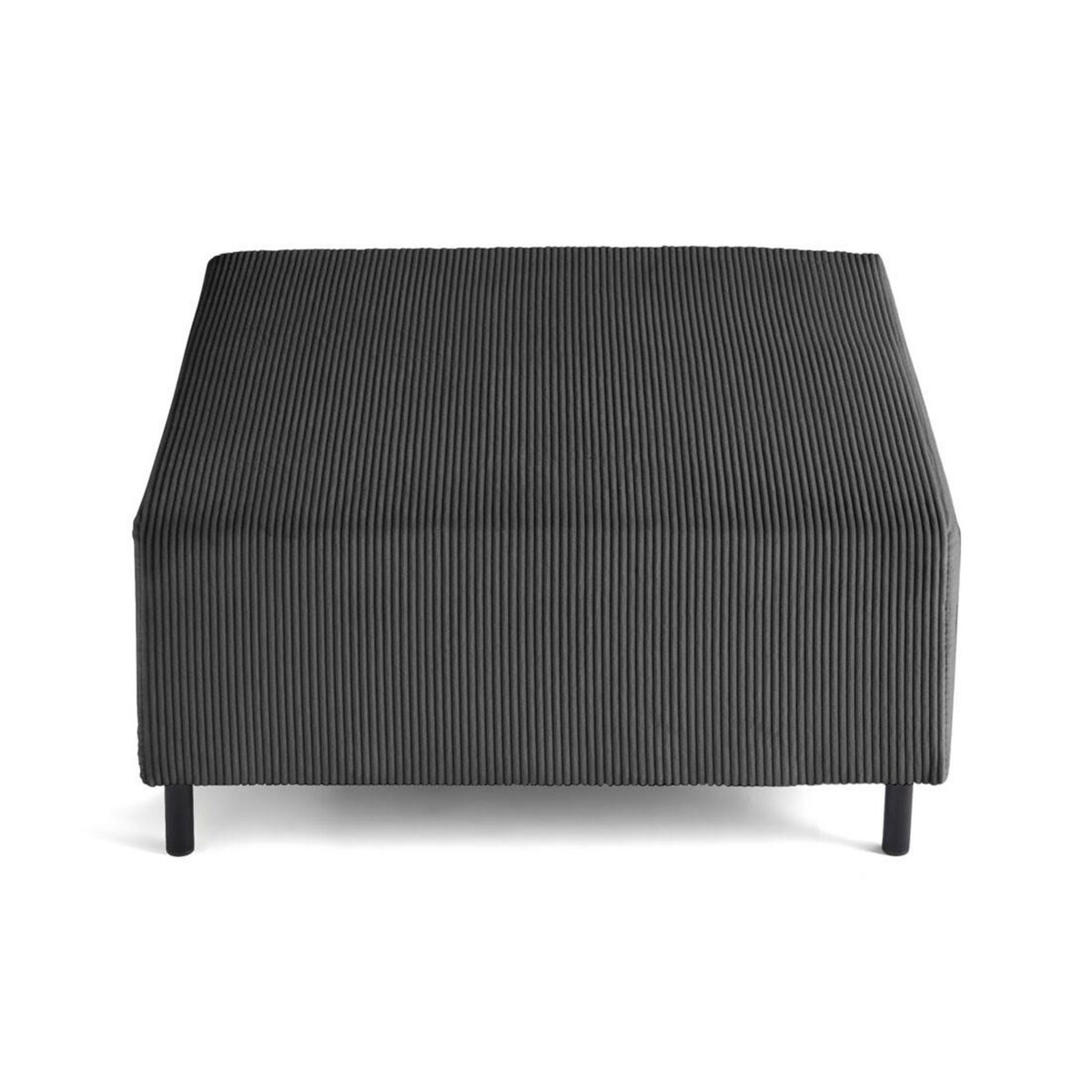 LISA DESIGN Edinburg - pouf modulable - en velours côtelé
