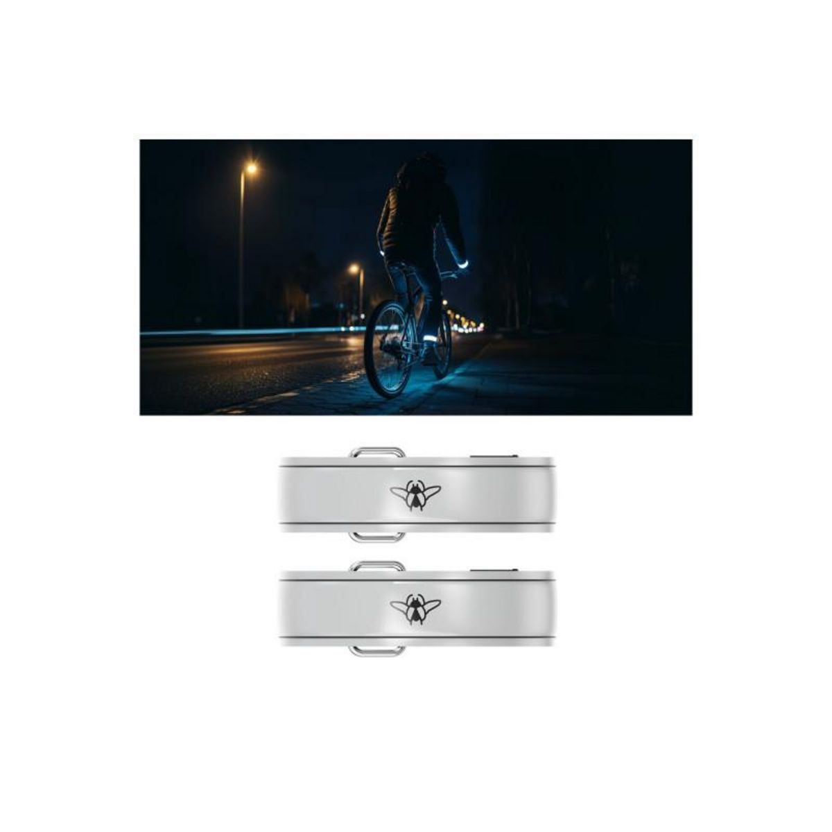 CASR Divers accessoires mobilité Casr Band Led rechargeable Pack de 2