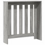 Voir la diapositive 5 : VIDAXL Cache-radiateur sonoma gris 78x20x82 cm bois d'ingenierie