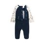 Voir la diapositive 3 : Petit Béguin Pyjama bébé en velours Cirque d'automne
