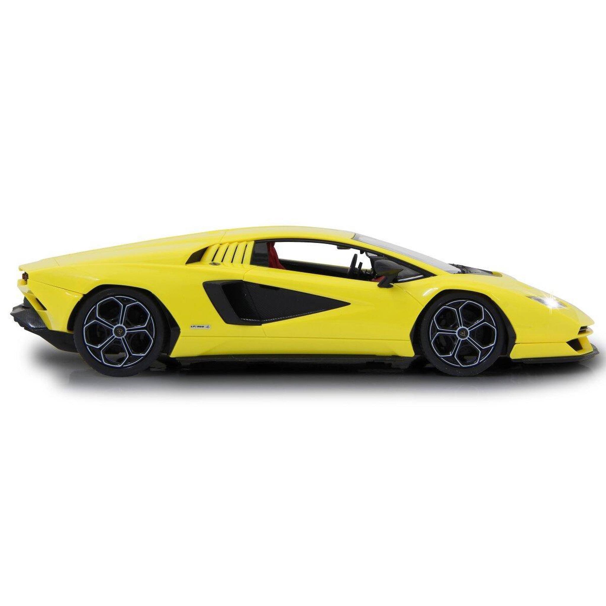 Voir la diapositive 3 : Jamara Lamborghini Countach 1:16 jaune télécommandée