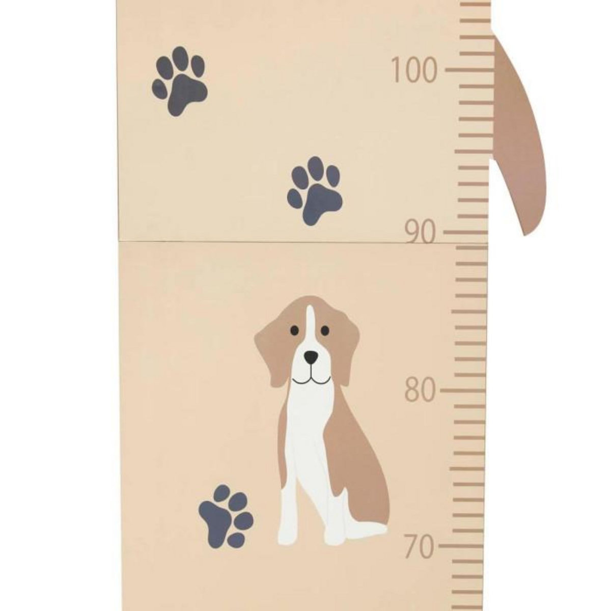 Atmosphera Kids Toise Enfant Chien  Scott  140cm Beige