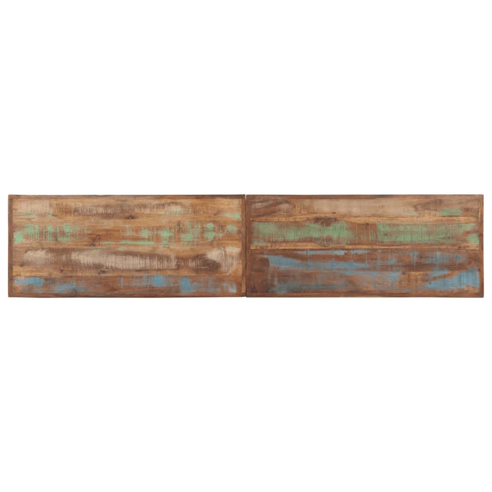 Voir la diapositive 4 : VIDAXL Banc 160 cm bois de recuperation massif et acier