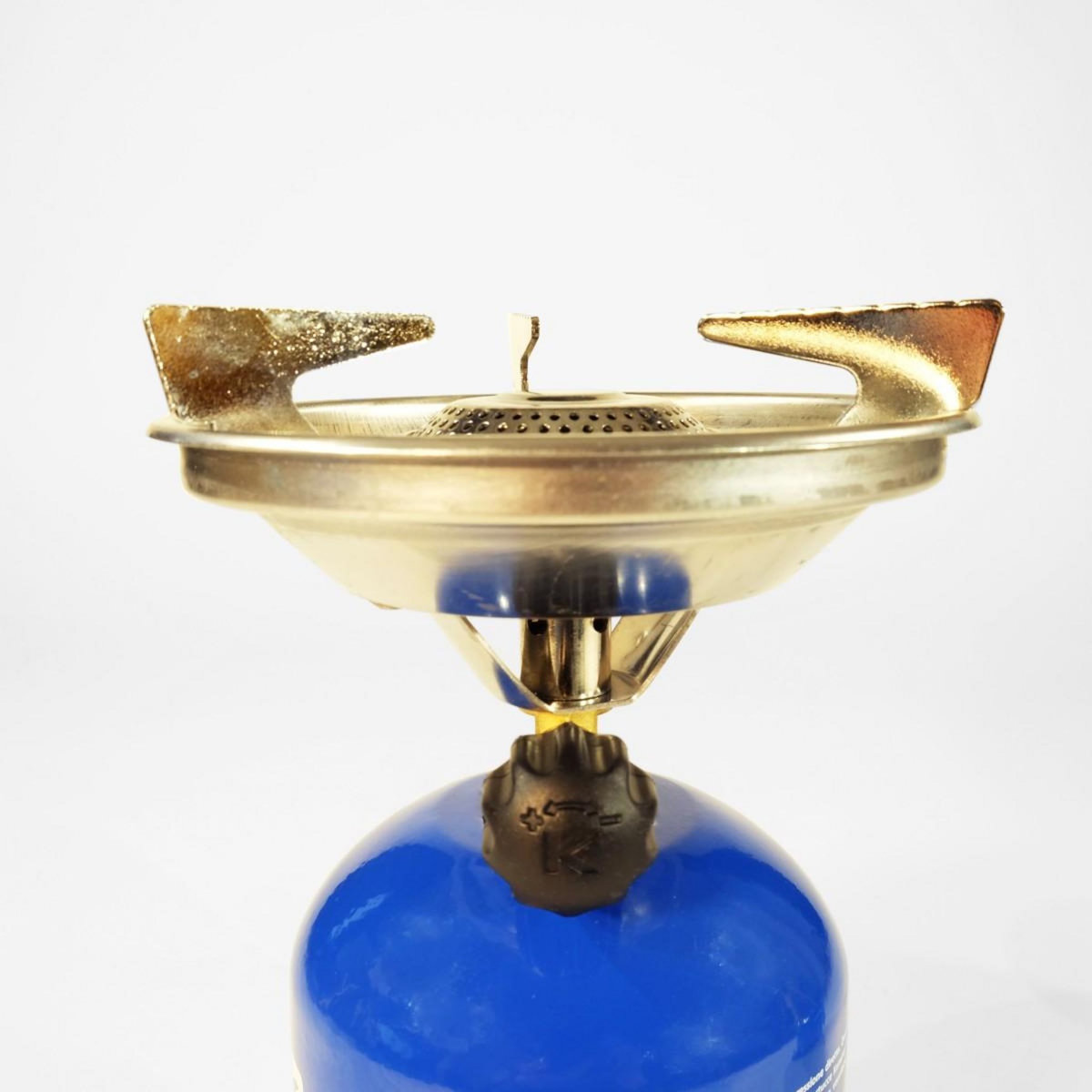 Kemper Réchaud à gaz 2200W Coque Acier + 4 cartouches de gaz 190g KEMPER