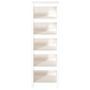 Voir la diapositive 5 : VIDAXL Bibliotheque Blanc 50x35x154 cm Bois de pin massif